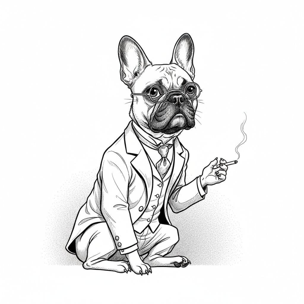 Caricature Pet Portrait